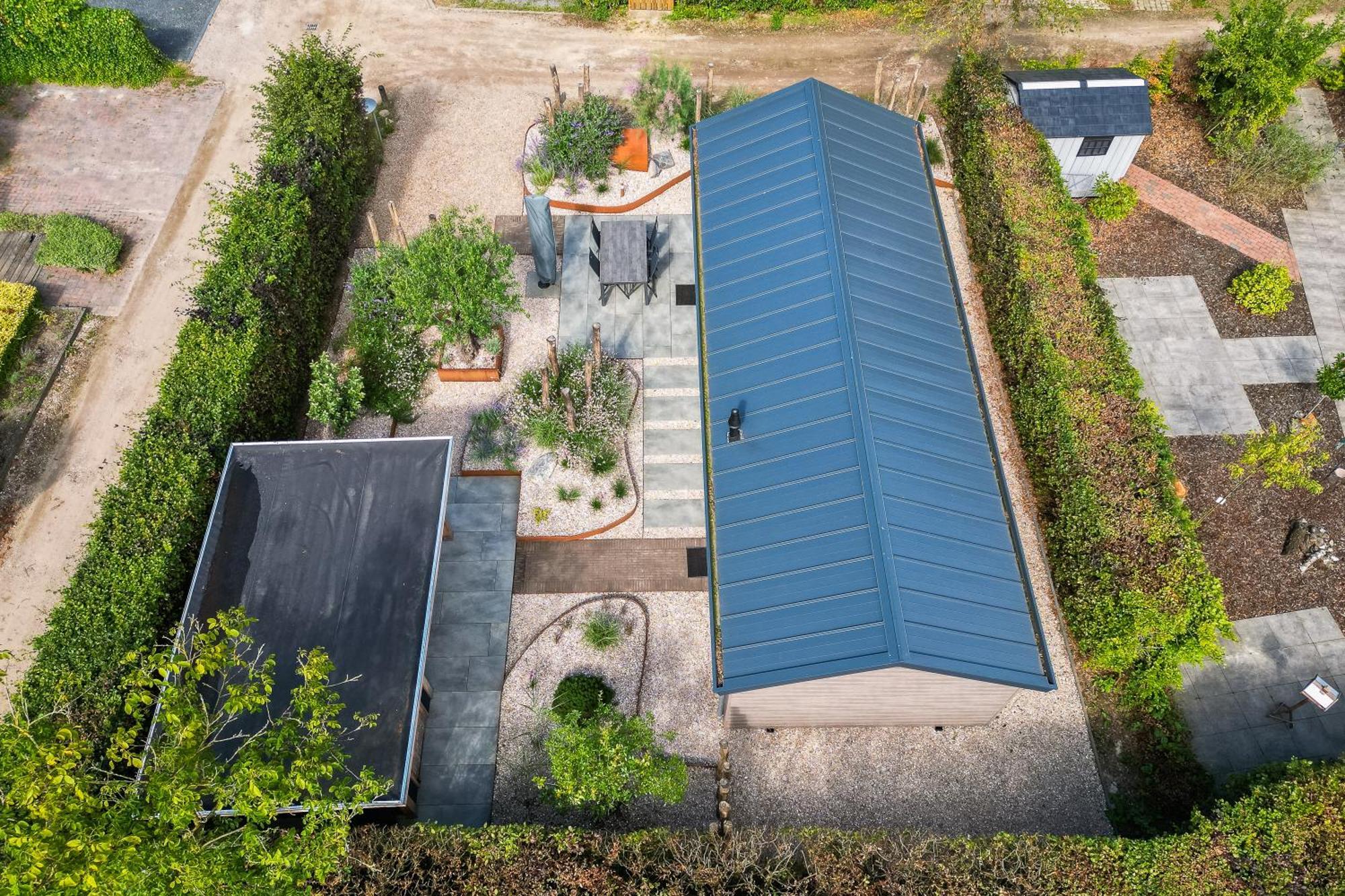 Modern Ingericht Chalet Op Groen Park Op De Veluwe 伊皮 外观 照片