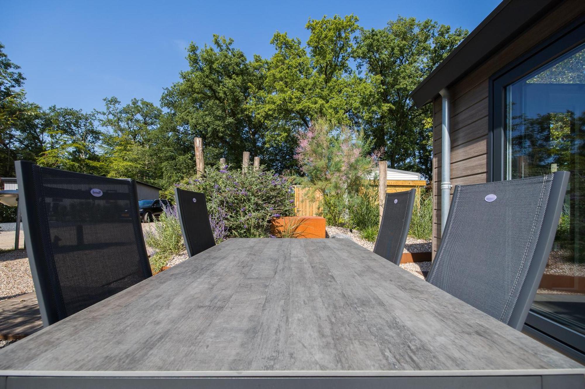 Modern Ingericht Chalet Op Groen Park Op De Veluwe 伊皮 外观 照片