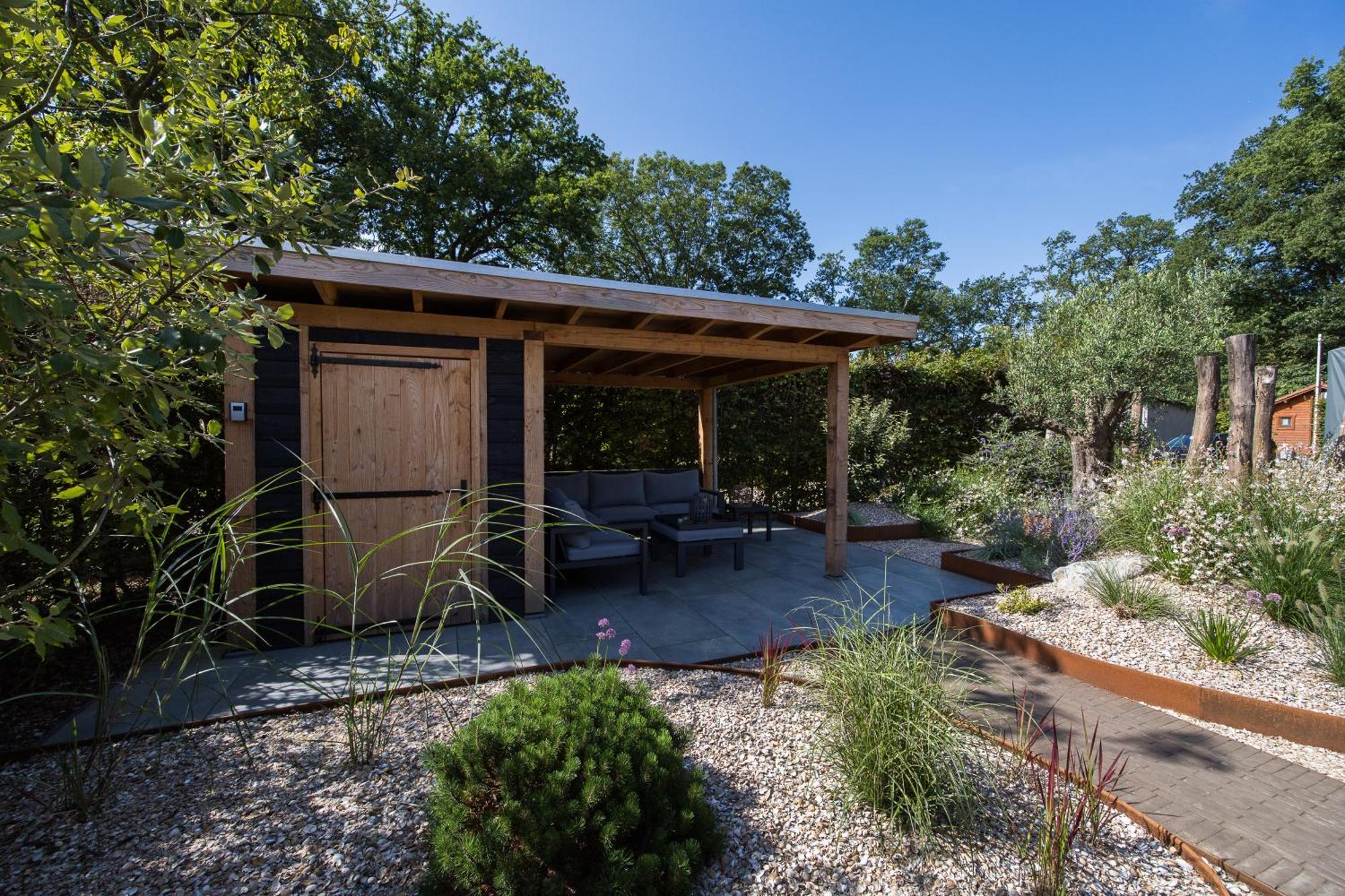 Modern Ingericht Chalet Op Groen Park Op De Veluwe 伊皮 外观 照片
